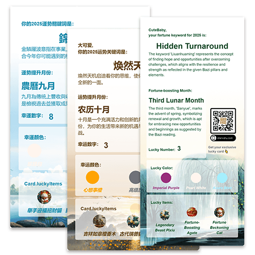 2025 Fortune Card Introduction